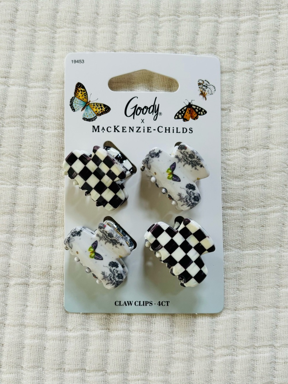 MacKenzie-Childs x Goody Hair Accessories and Mini Detangler Brush Bundle - Picture 5 of 11